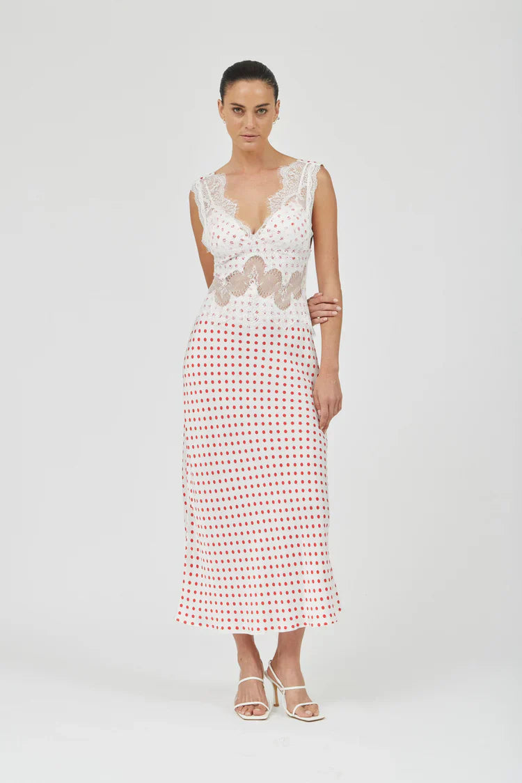 Café Romance Midi Dress